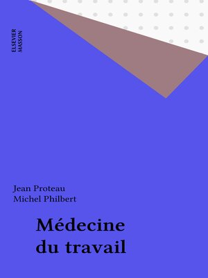 cover image of Médecine du travail
